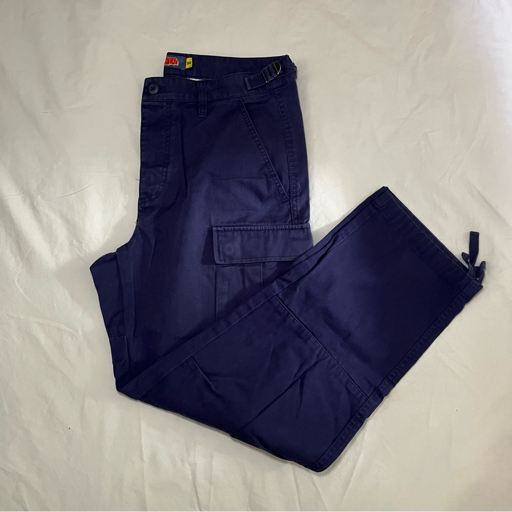 Empyre Loose Fit Navy Cargo Skate Pants